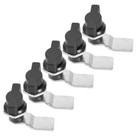  5 Pcs Display Cabinet Lock Cam Locks Schrankschloss Schranktürschlösser