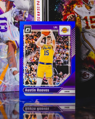 2024-25 Donruss Optic #140 Austin Reaves Blue Prizm /49 - Picture 1 of 2