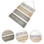 Wall Hanging Wooden Sign Household Wood Sign Ornament Wall Hanging Ornament
