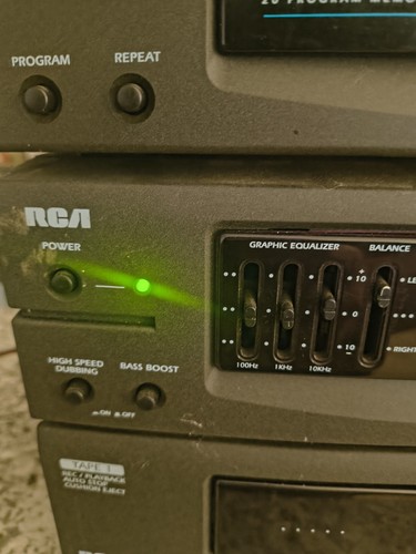 Vintage RCA RP 8530 A Stereo System AM/FM Radio For Parts  CD  Please Read - Picture 3 of 12