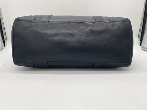 Vintage Coach große Tasche F10288 schwarz Leder Reisetasche Wickeltasche Handtasche Arbeit - Bild 8 von 18