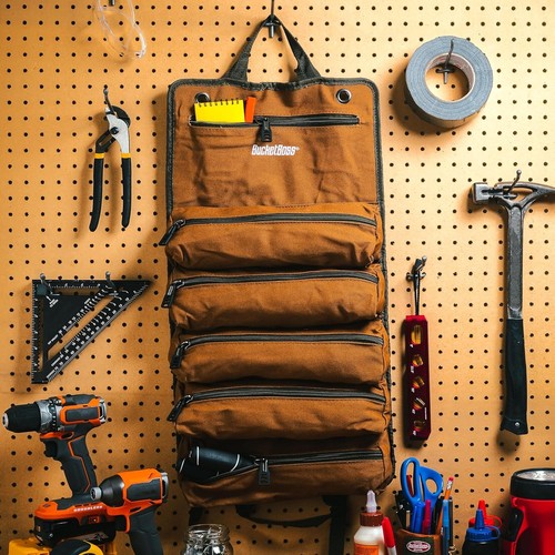 Bucket Boss - Super Roll, Tool Bags - Original Series (74004) No Size, Brown - Picture 11 of 13