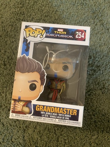 Jeff Goldblum firmato autografo Funko Pop Grandmaster Thor Ragnarok 