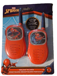 Marvel Spider-Man Walkie Talkies Avengers Superhero Toy Spiderman
