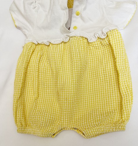 Rare Vintage Y2K Embroidered Winnie the Pooh & Tigger 2000 Baby 6-9 Month Romper - Picture 9 of 15