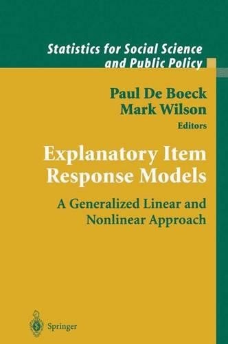 Explanatory Item Response Models (Hardback) (UK IMPORT) - Picture 1 of 1