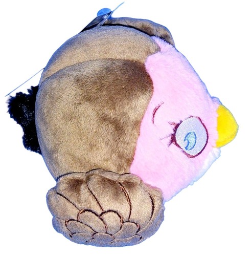 Star Wars Angry Birds Princesa Leia 5 Pulgadas Peluche Rosa Niña Pájaro Relleno 2012 NUEVO - Imagen 4 de 6