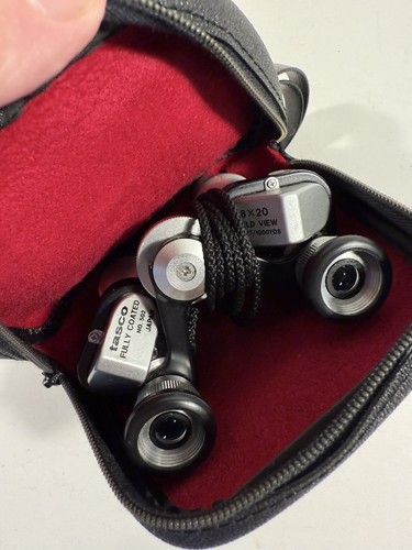 TASCO BINOCULARS NO. 502, 8x20, Light Weight, Coated Optics, Japan, With Case - Picture 11 of 12