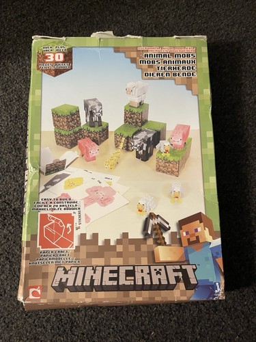 Minecraft Paper Craft Animal Mobs And Deluxe Pack - Picture 7 of 9