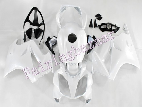 Fit for VFR800 2002-2012 Pearl White ABS Plastic Injection Bodywork Fairing Kit - Picture 1 of 7
