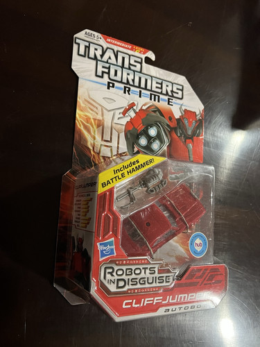 Transformers Prime Autobot Cliffjumper Robots in Disguise Actionfigur NEU 2011 - Bild 2 von 5