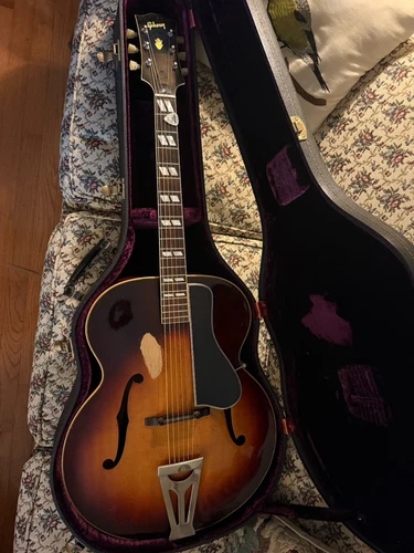1954 Gibson Super 300 Golden Sunburst Noncutaway Super 400 Related Set Up