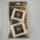SONY minidisc mini disc  74 excellence serie - lot de 2 - blister neuf