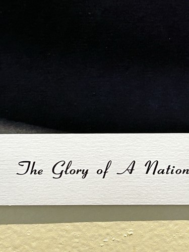 Robert Redbird Lithograph KIOWA Man Eagle Glory Of A Nation signed 25.5x19.5 - Picture 10 of 12