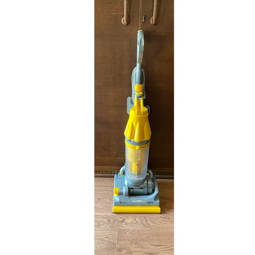 Dyson DC07 All Floors Upright Vacuum Yellow Root Cyclone Vacuum with Attachments