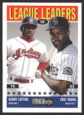 Eric Young / Kenny Lofton LL #59 1997 Collector's Choice