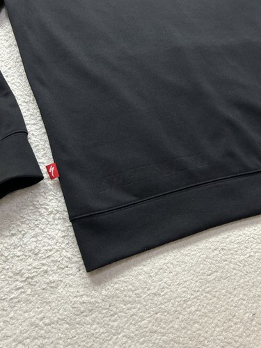 Specialized Trainingsjacke Herren L schwarz Full Zip Sweatshirt Taschen Logo Radfahren - Bild 7 von 9