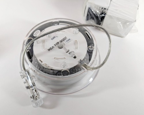 IKEA Magnesium flexibles Schienenbeleuchtungssystem fünf verstellbare Spotleuchten Birnen - Bild 6 von 23