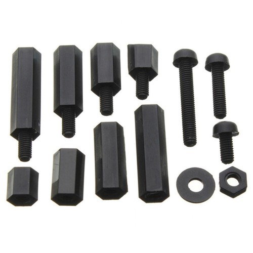 Black Nylon Screws For Everyday Use High Strength Insulating Lightweight - Picture 5 of 11