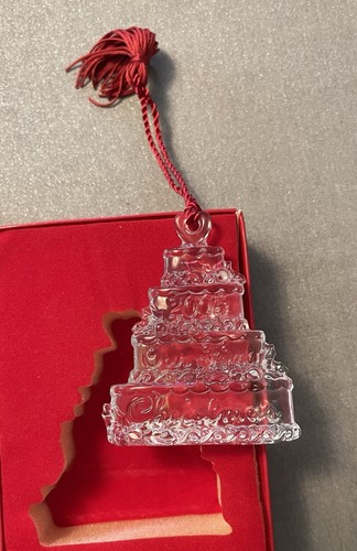 MARQUIS by WATERFORD 2005 Our First Christmas Ornament Made in Germany w Box - Picture 2 of 6