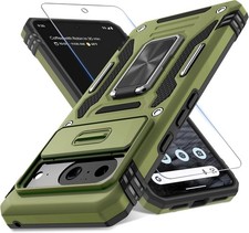 For Google Pixel 8 Case Military Grade Protection Cover with Screen Protector