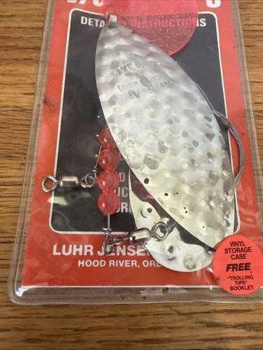Luhr Jensen Dave Davis #10 Hammered Nickel Trolling Tips NOS - Picture 2 of 6
