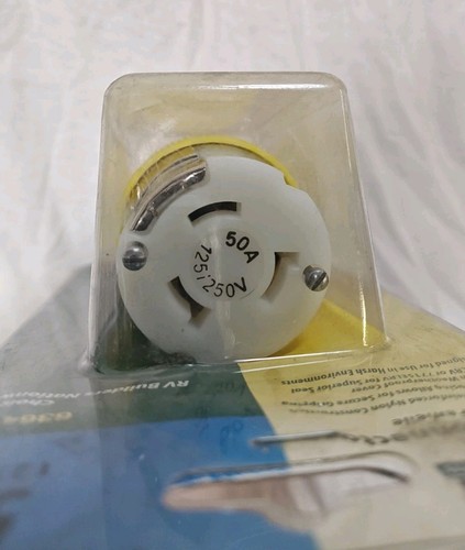 Marinco Park Power RV Electrical Female Connector 50A 125/250V - Foto 5 di 5