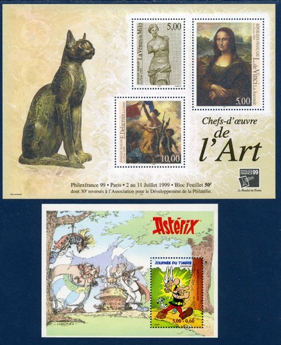 B074/ FRANCE / BLOCKS – YEAR 1999 – Y&T # BF22 / BF26 MINT MNH - Picture 3 of 5