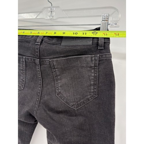 Pierre Balmain Jeans Skinny Women Size 25 Black - Picture 8 of 12