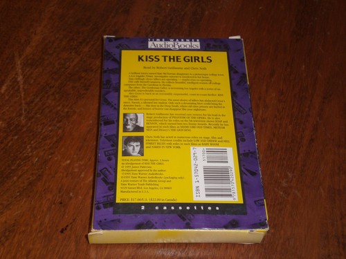Alex Cross Ser.: Kiss the Girls by James Patterson (1995) Cassettes Abridged - Imagen 2 de 3