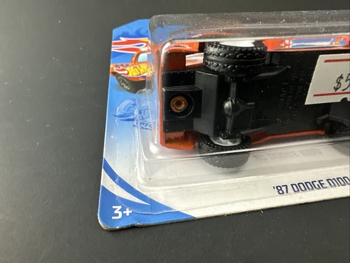 Hot Wheels '87 Dodge D100 GTC30 HW Race Team Orange 1/10 Custom Super Wheel Swap - Picture 5 of 6
