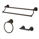 Kingston Brass BAK175348 Heritage 3 Piece Bathroom Package - Bronze