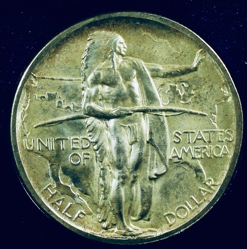 1938 Oregon Trail Half Dollar Commemorative - NGC MS-66 Plus - Purple Slab ++ - Picture 3 of 4
