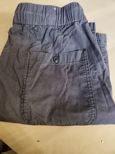 Giordano Dad Shorts Saltwater Draw String Golf Blue Plaid Medium Shorts #28 - Picture 9 of 11