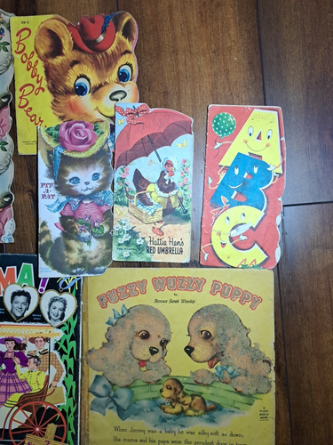 Lot Of 1940s-50s Children's Books Paper Dolls Oklahoma Lulu Lamb Three Bears - Bild 2 von 7