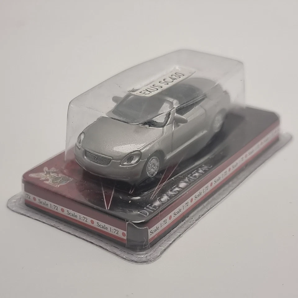 YatMing 1:72 Scale Silver Lexus SC430 Convertable New In Plastic Bubble - Image 4 of 4