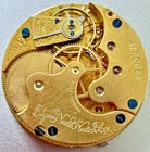 * 1892  6S ELGIN Gr. 118 M. 2  11J GILT POCKET WATCH Movement Parts Repair  M61