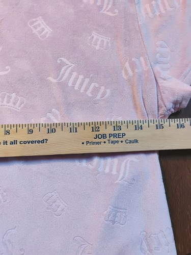 Juicy Couture Women's Velor Sleepwear Top Size L  - Picture 6 of 6