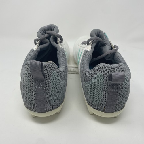 New Balance Lacrosse Cleat Cleats Shoe Womens Size 10 NB Draw White / Teal Lax - Picture 4 of 10