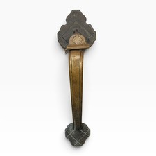 Vintage Arts & Crafts Brass Door Latch Handle...