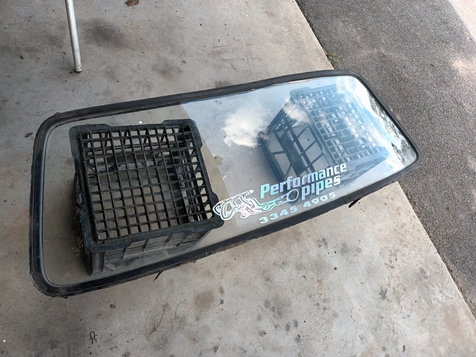 Holden HT , HG Sedan rear Glass Windscreen - image 2 of 4