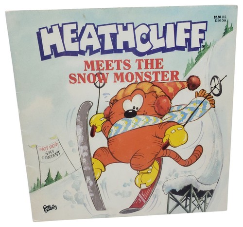 Heathcliff Meets The Snow Monster Book By Jean Waricha Vintage - Picture 1 of 9