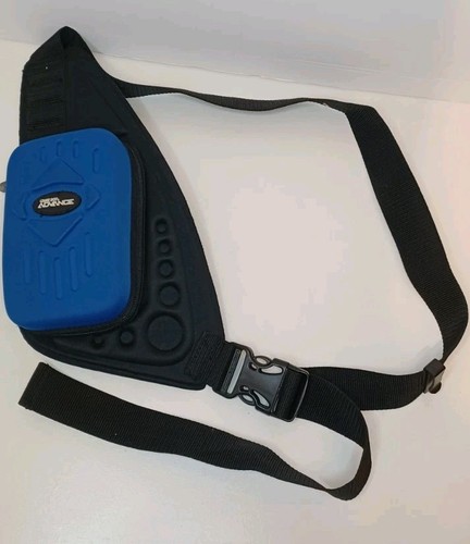 Genuine Nintendo Gameboy Advance Case Sling-bag/Shoulder-bag in blue/black - Picture 2 of 13