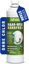 Bio-Chem Haar-Weg Abflussfrei – Abflussreiniger EXTRA STARK – 1000 ML - Bis Zu 2