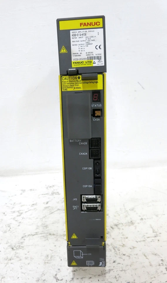 GE Fanuc A06B-6114-H104 Servo Amplifier Module PLC Robot Control R-J3iB - Image 3 of 4