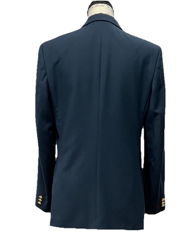 LRL Lauren Ralph Lauren Classic Blazer Men Boy 18R Navy Blue w Gold Tone Buttons - Picture 3 of 16