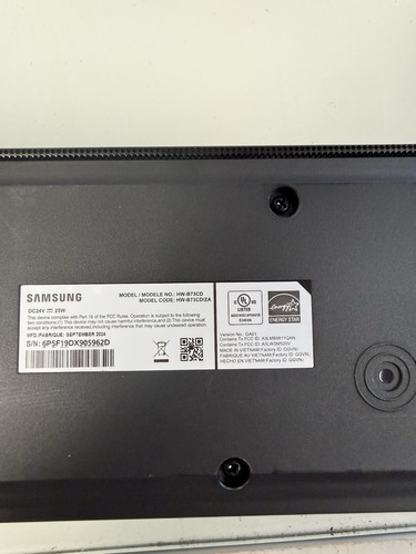 Samsung Soundbar HW-B73CD - ONLY the Soundbar. Not Subwoofer - Picture 4 of 7