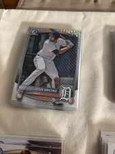 2025 Bowman Prospect (12) Cards #13 Josue Briceno (TIGERS) 1st Bowman Card