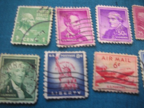 USA Regular stamps stamps 13pcs used - Picture 2 of 5