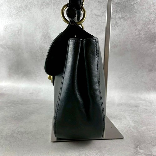 Coach Vintage 19132 Handbag  Turn lock 2way Shoulder 70th Limited Edition Black - Picture 5 of 24